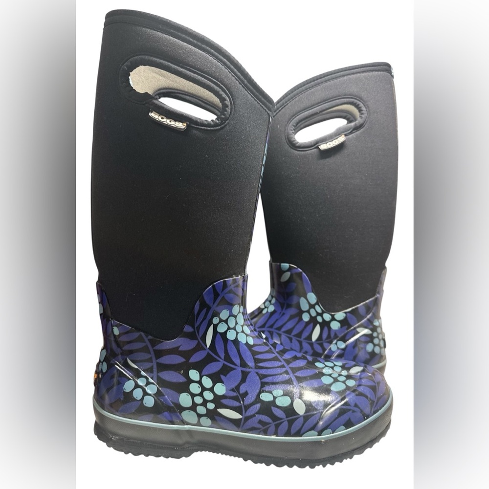 BOGS WINTERBERRY WOMENS SPRING RAINING WATERPROOF BOOTS Sz 7